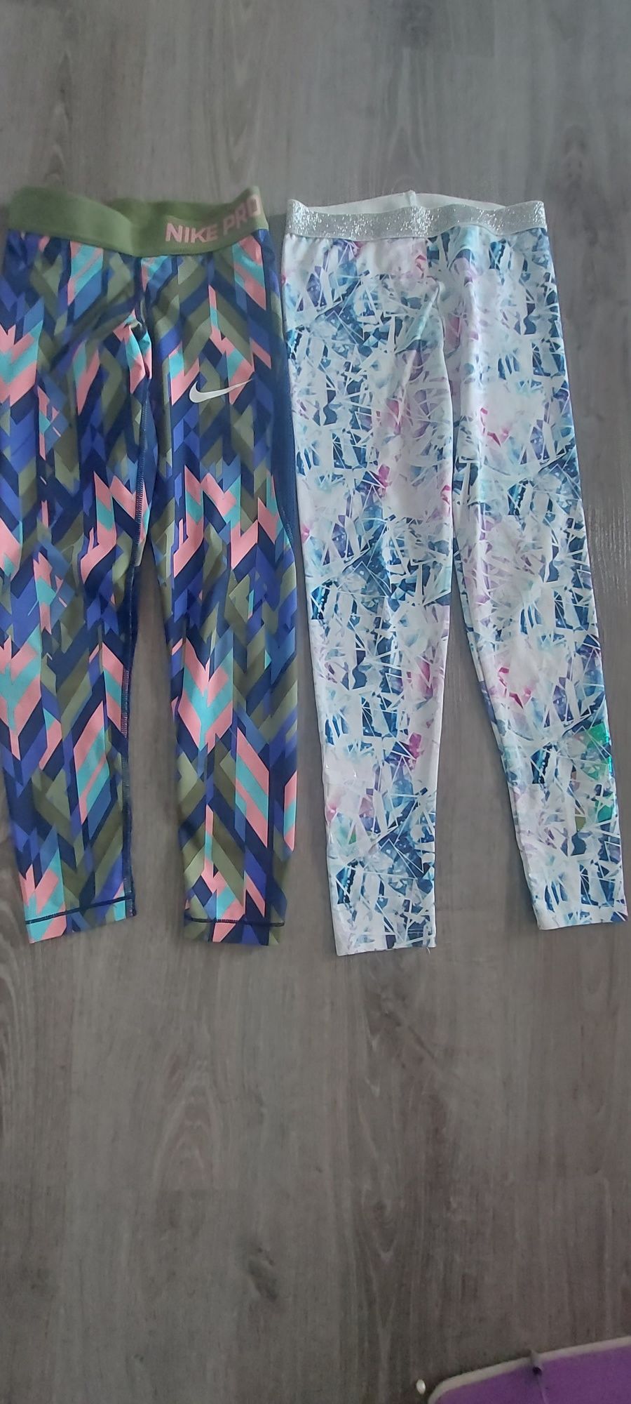 Legginsy dziewczęce sportowe Nike Pro rozmiar 8 lat 140cm