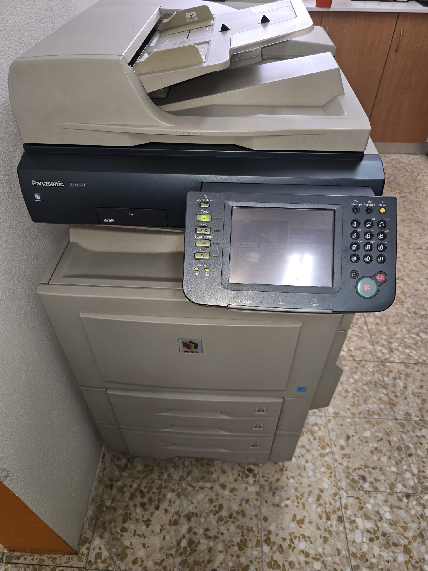 Foto copiadora panasonic