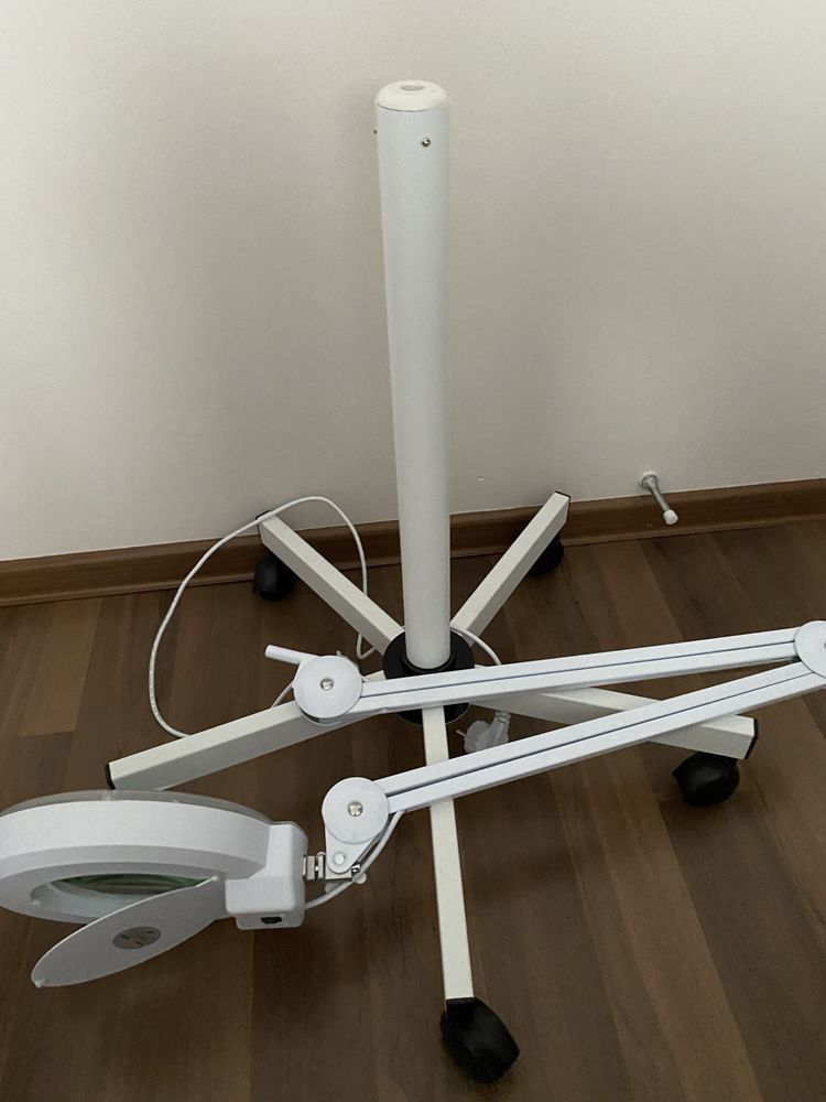 Lampa kosmetyczna lupa led Gabbiano S5 + statyw