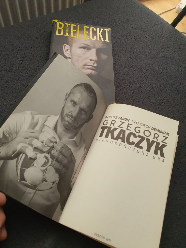 Tkaczyk, Karol Bielecki Biografia pilkarzy ręcznych komplet