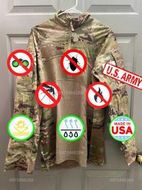 XLARGE Убакс MASSIF USA Боевая Рубашка Combat Shirt Multicam Мультикам