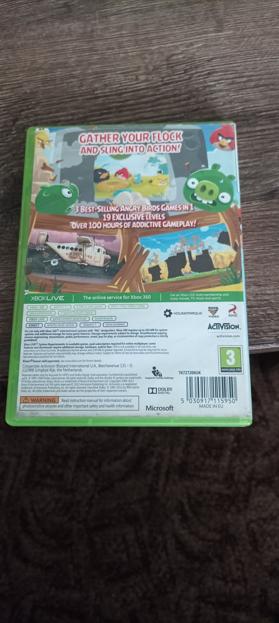 Angry birds Xbox 360