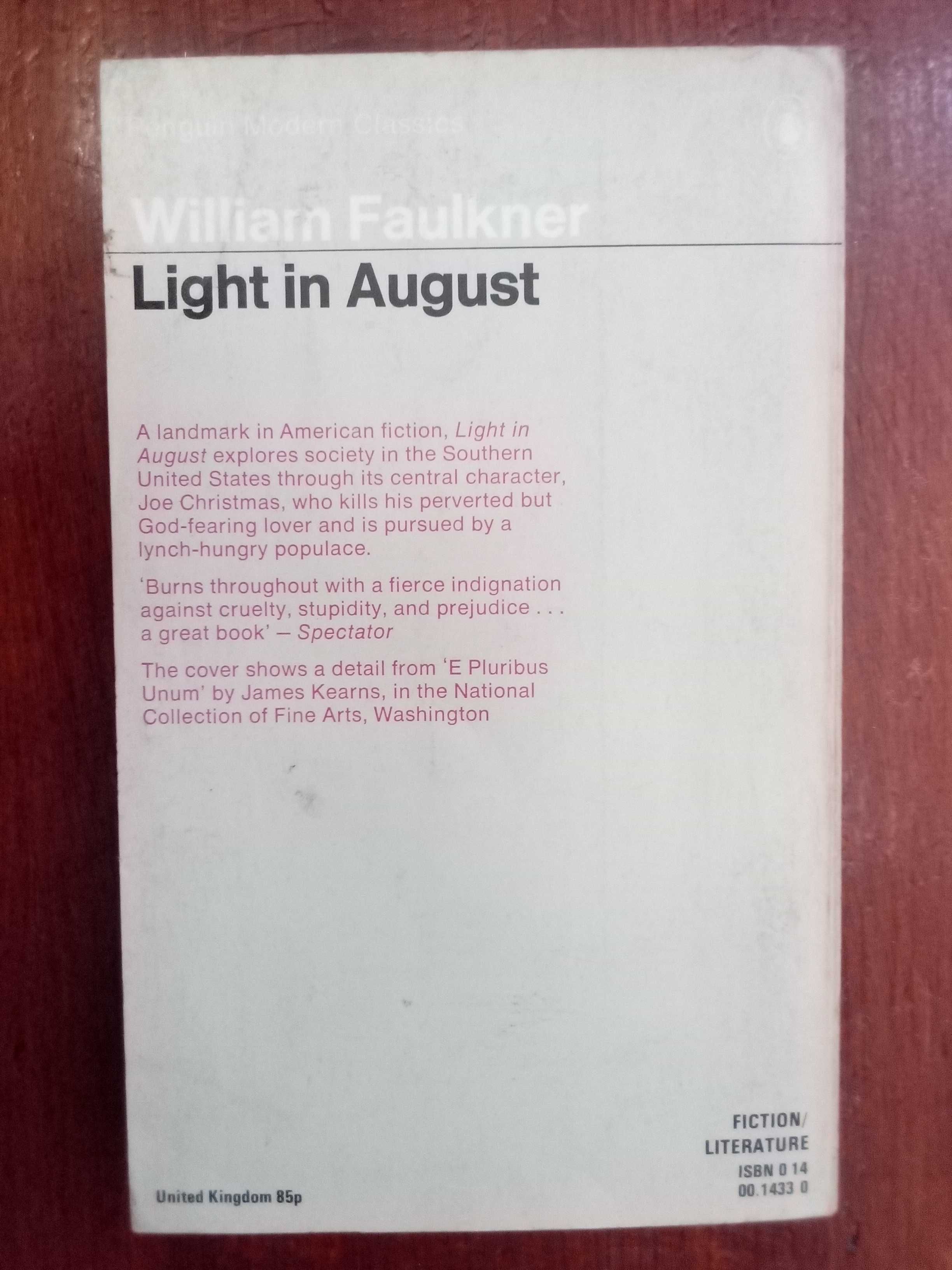 William Faulkner - Light in August