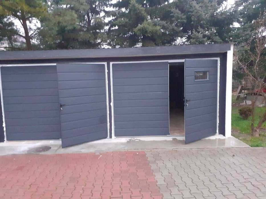 brama garażowa uchylna, dwuskrzydłowa PRODUCENT