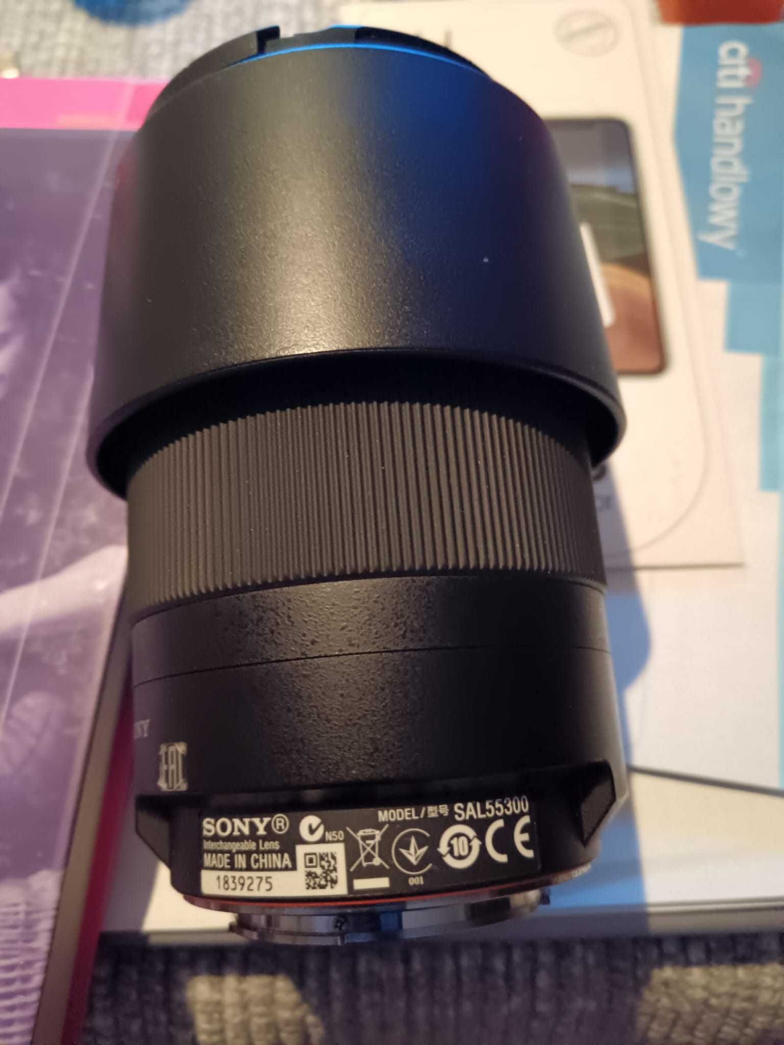 Obiektyw Sony 55-300 jak na zdjęcie