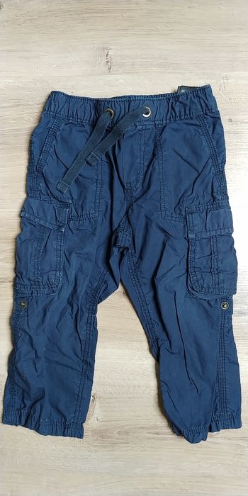 Zestaw dla chłopca 92 spodnie koszula jeans polo
