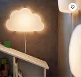 Lampa chmurka Upplyst Ikea biała