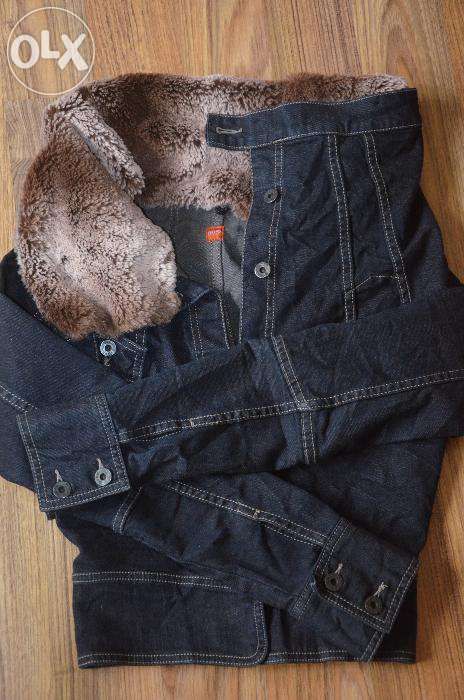 Kurtka jeans Hugo Boss - wysyłka gratis.