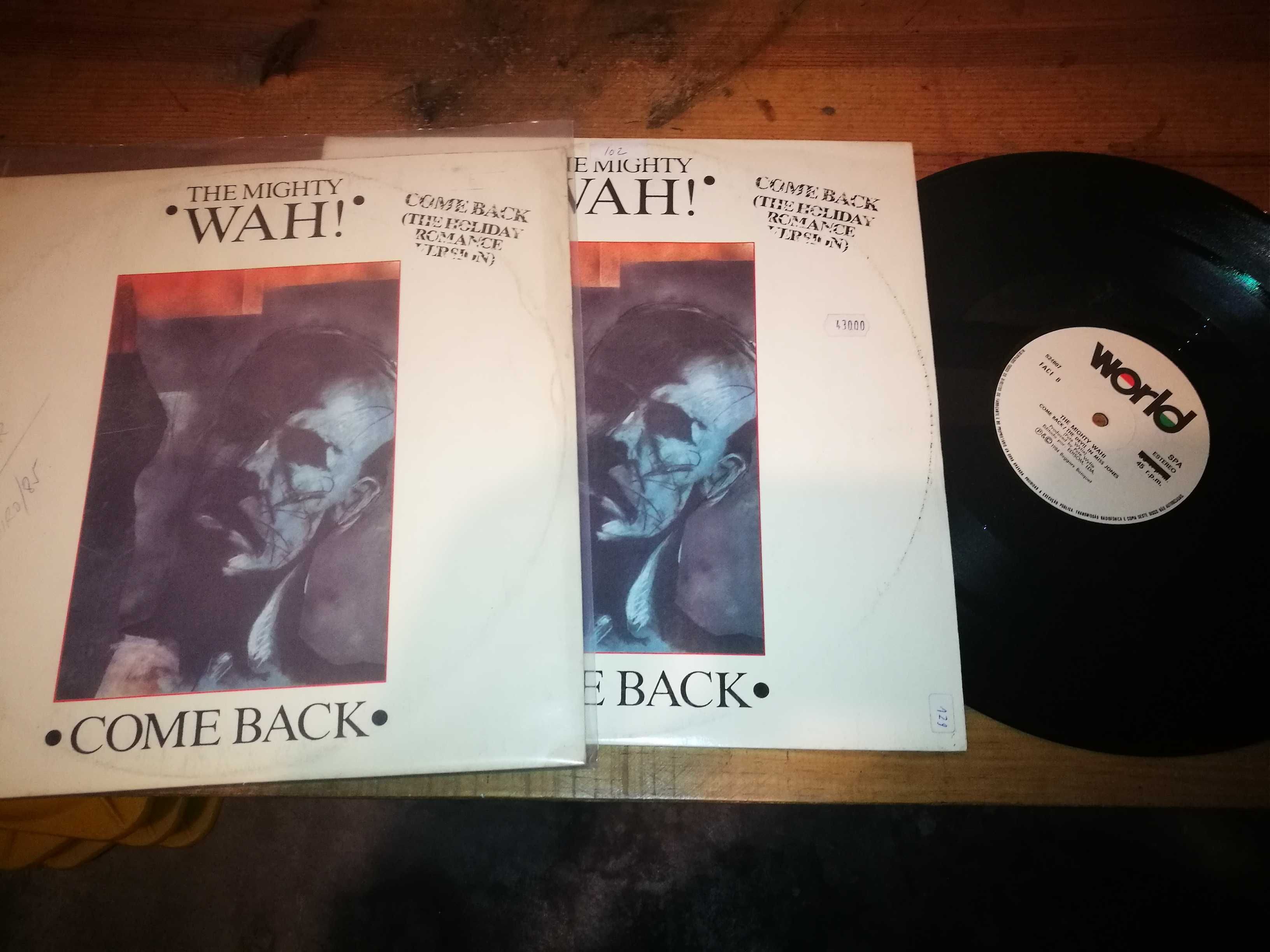 THE MIGHTY WAH (New Wave) - Come Back MAXI