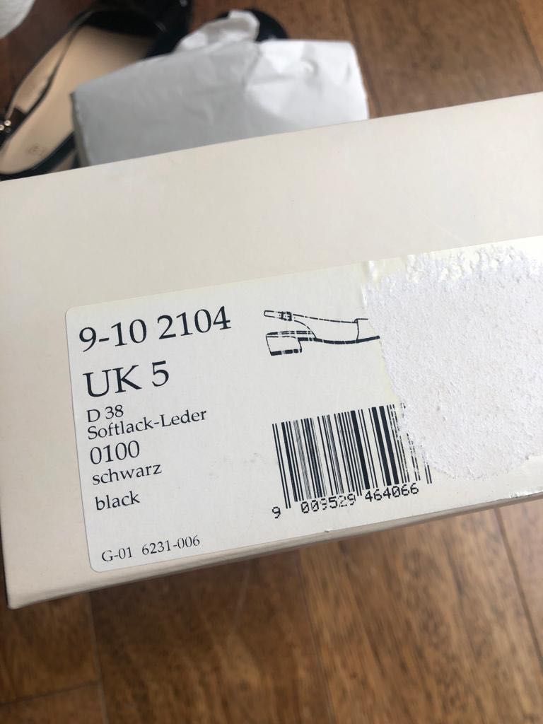 Buty Hogl 38 lakierki