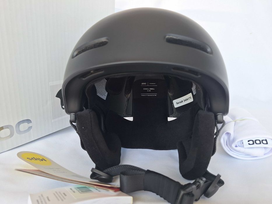 Kask narciarski POC Fornix BC Mips Uranium Black Matt XS/S 51-54cm