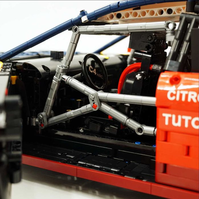 ‼️В Коробці ‼️Конструктор Mould King 13187 Citroën C4 WRC—4606 деталей