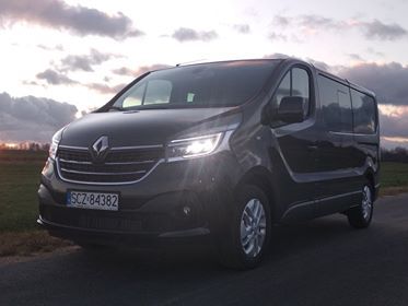 Wynajem Busa 9 Osobowego  Renault Trafic 2019r