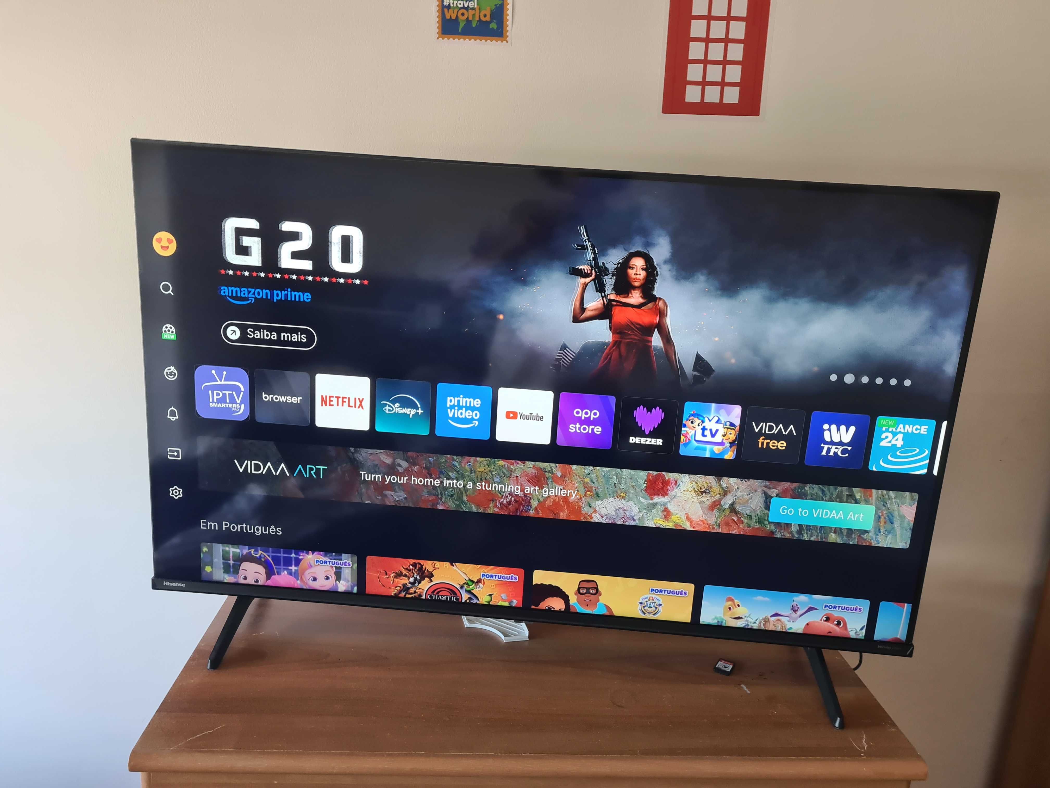 180 euros - TV HISENSE 43' 4K-6 MESES DE USO