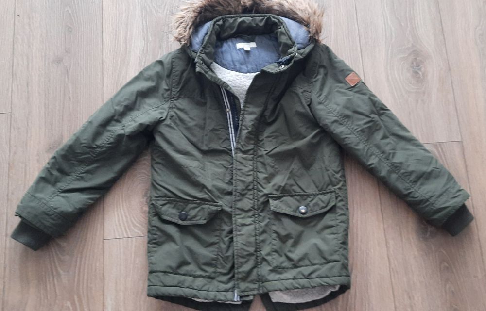 Kurtka parka zimowa 128