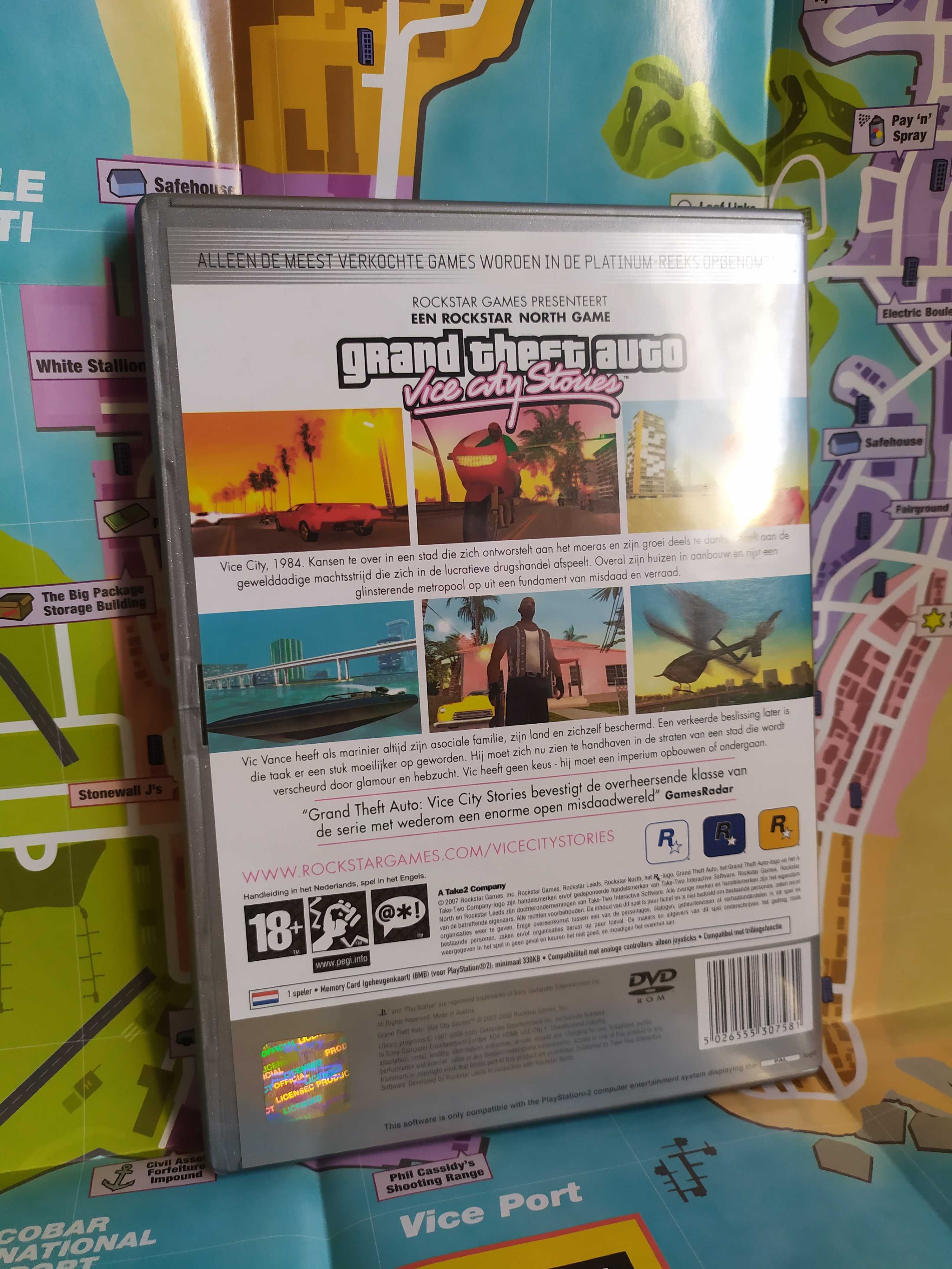 Gra Grand Theft Auto Vice City Stories GTA VCS PS2 PlayStation 2