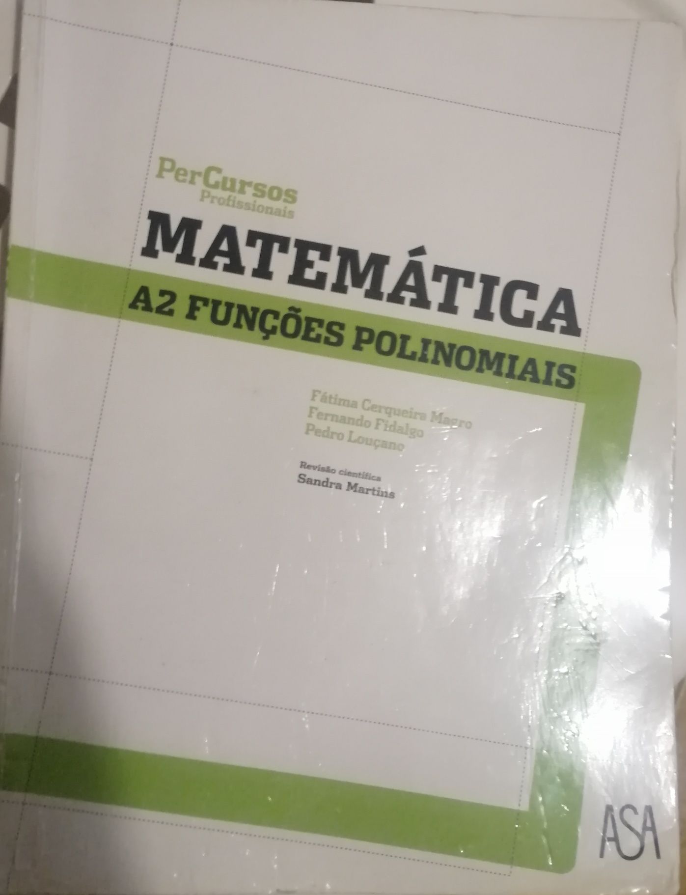 Manual A2 Percursos Profissionais - Matemática