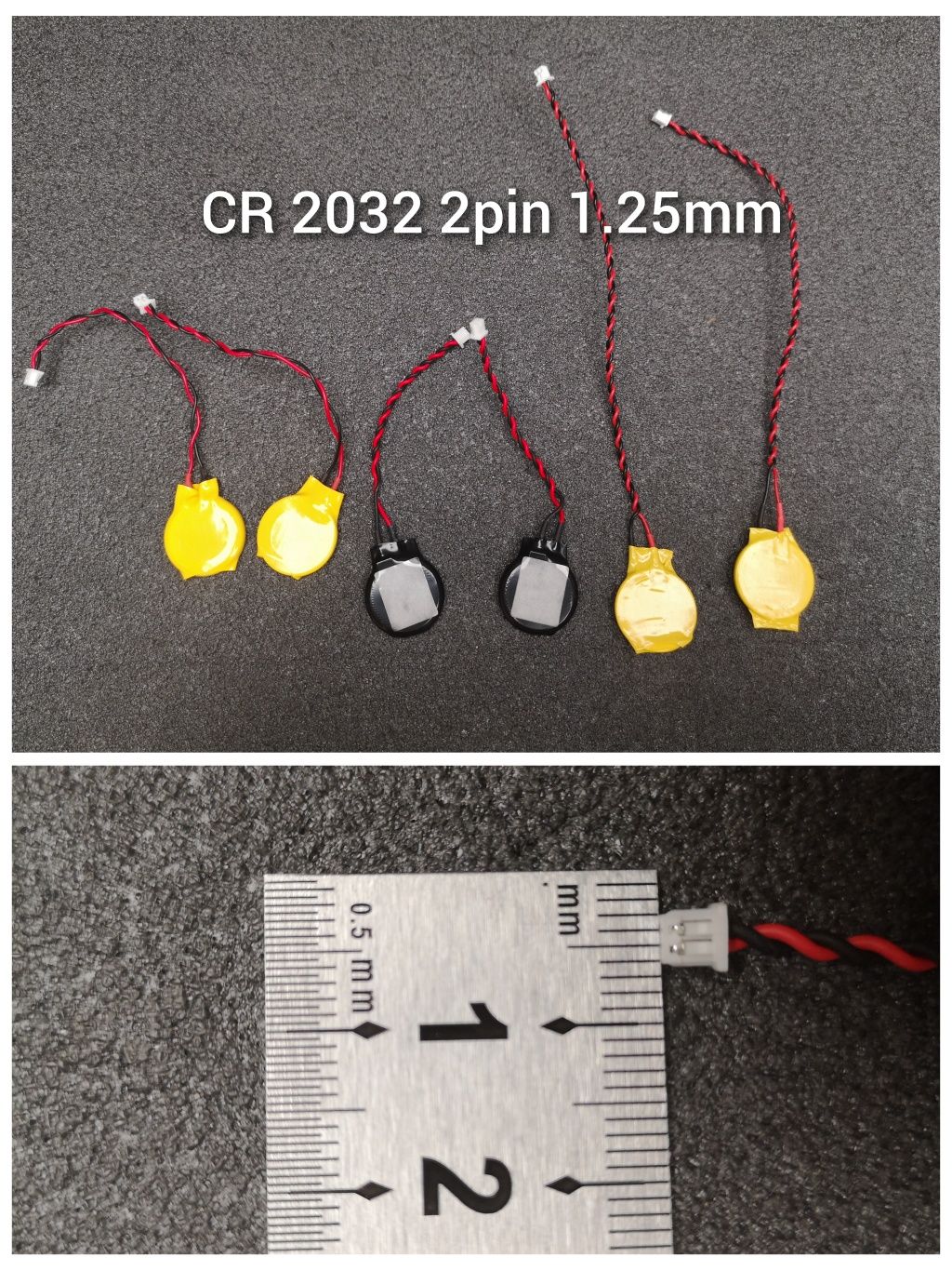 BIOS Battery CR2032 BIOS CR1220 BIOS CR2016 2pin 1mm 1.25mm