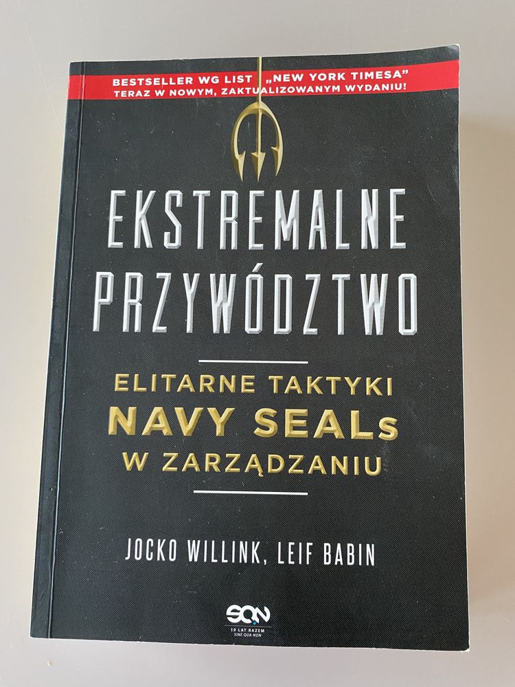 Książka Ekstremalne przywództwo Jocko Willink