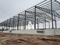 Теплий ангар 20х54х7 обшиття сендвіч панелі