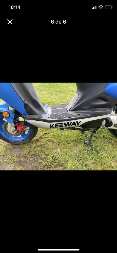 Scooter keeway focos