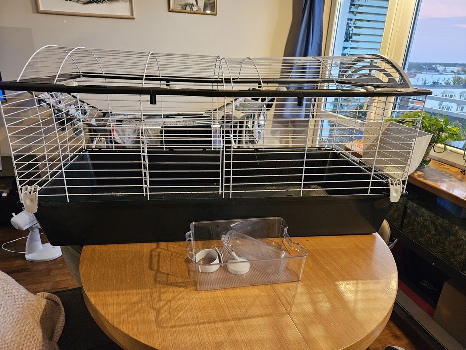 Klatka Casita 120cm z wyposazeniem