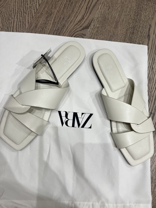 Zara шльопанці тапки 38 розмір нові