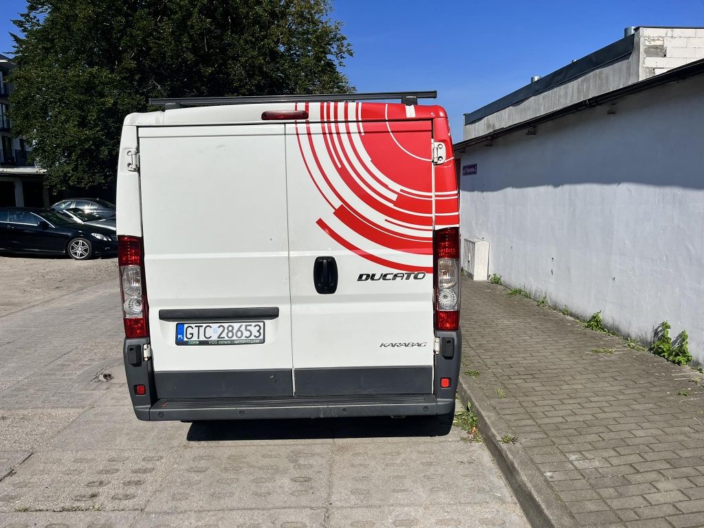 Wynajmę busa dostawczego Fiat Ducato H1L1