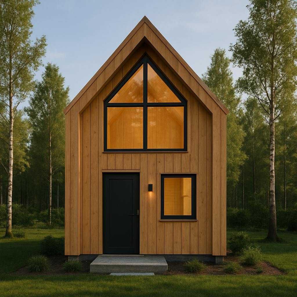 Domek szkieletowy do 35m2 na zgłoszenie - OD PROJEKTU POD KLUCZ!