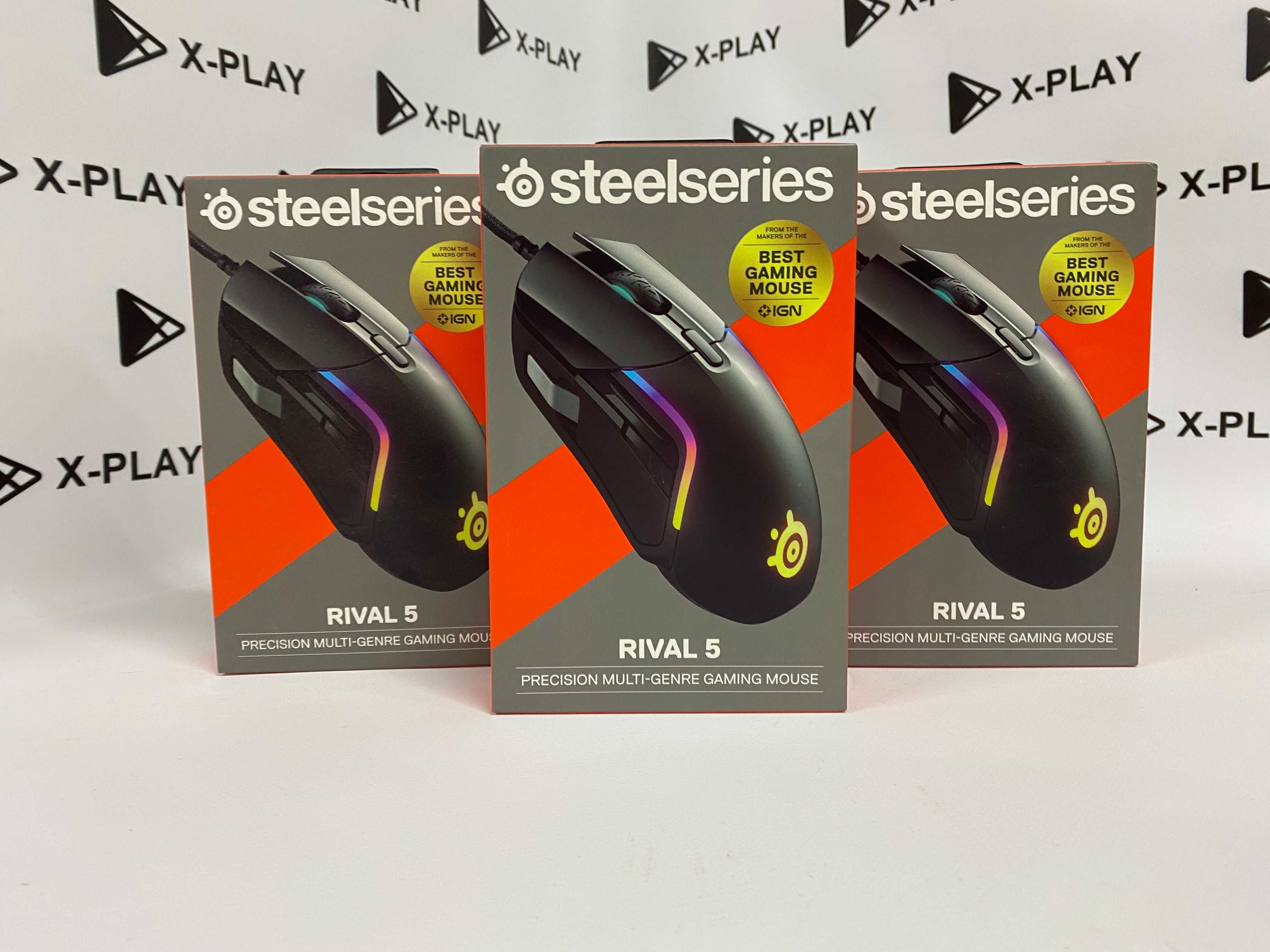 Миша SteelSeries Rival 5 USB Black •НОВІ•ГАРАНТІЯ•