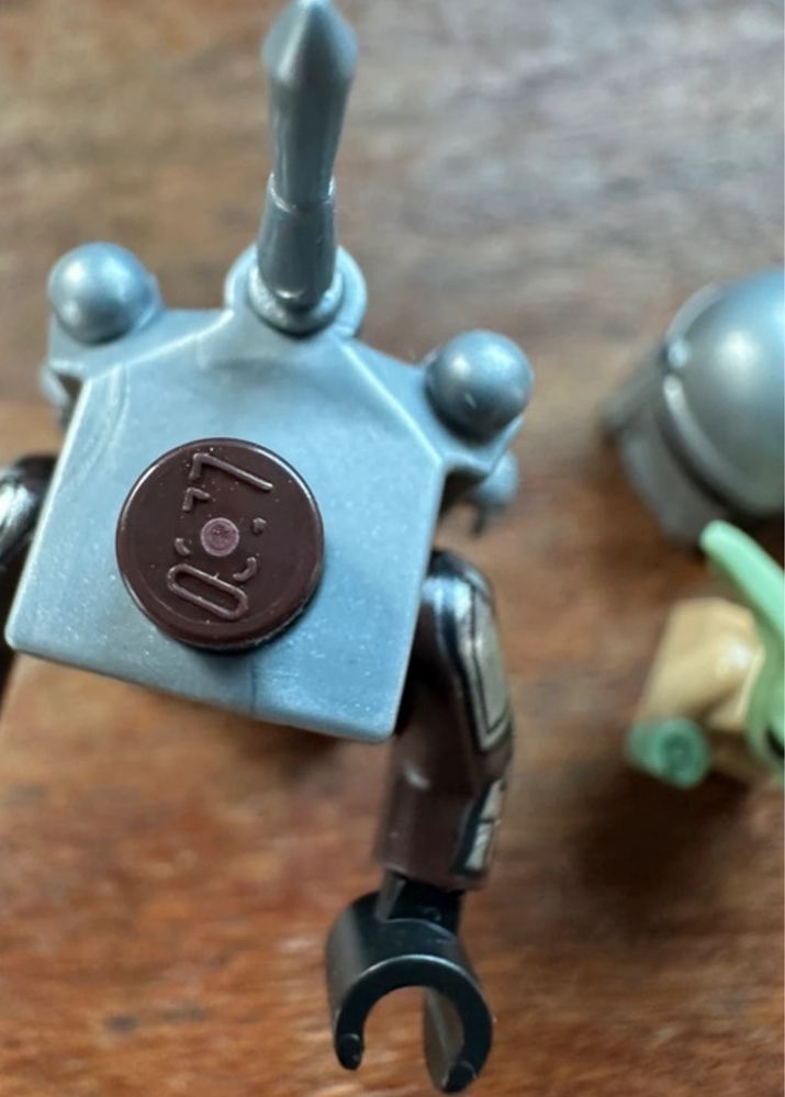 Mandalorian and Grogu minifigures  Lego Star Wars