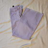 Spodnie liliowe Zara 36