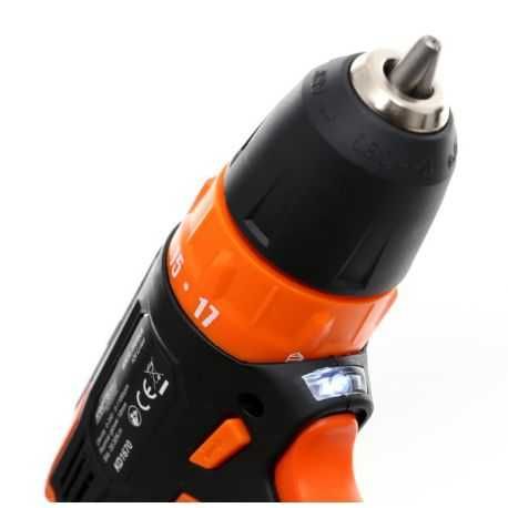 Wkrętarka 12V Li-Ion w walizce z 2 bateriami KD1670