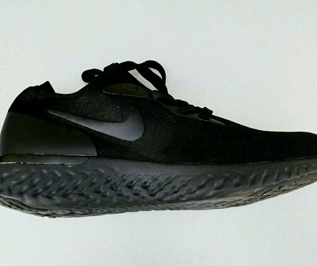 Nike Presto кроссовки мужские чёрные текстиль/сетка 41,44