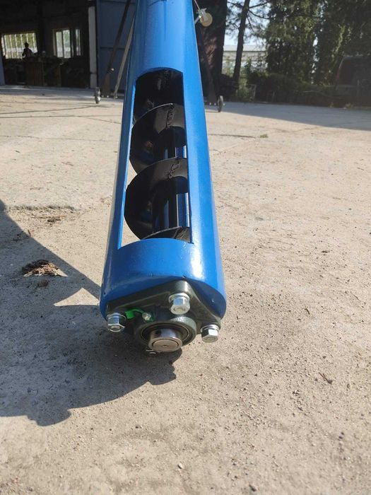 Шнековый погрузчик, шнек 110*6000 для зерна, конвейер, протруювач