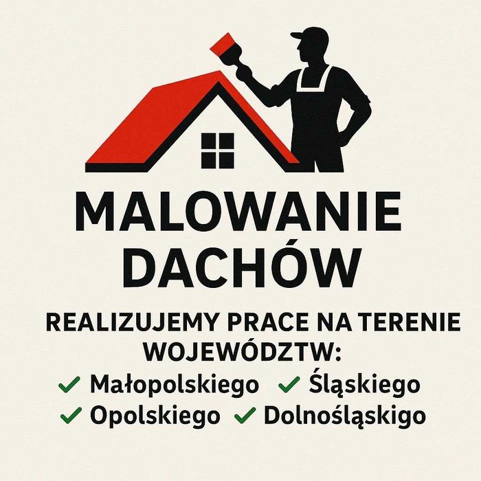 Malowanie i mycie dachów, malowanie i mycie elewacji,mycie kostki, itp