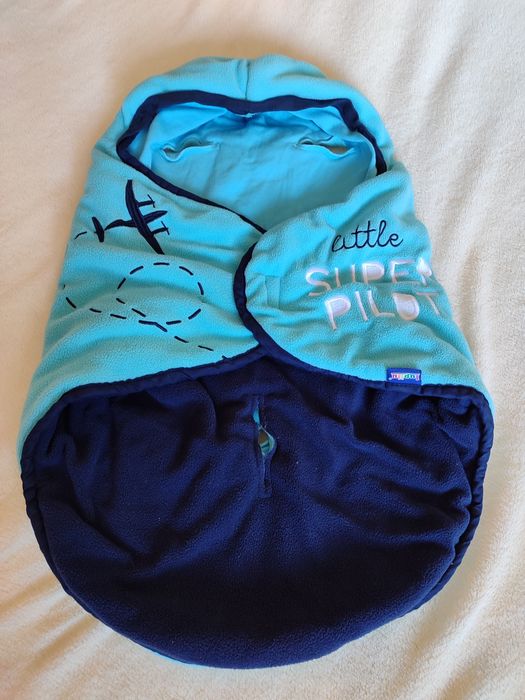 Тепленький конверт в автолюльку lupilu