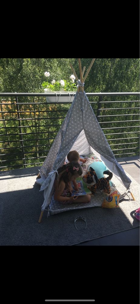 Namiot TIPI dla dzieci