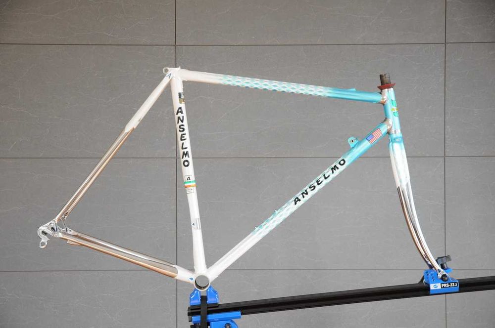 rama ANSELMO, COLUMBUS AIR Aerodynamic Steel tubes, + widelec, Vintage