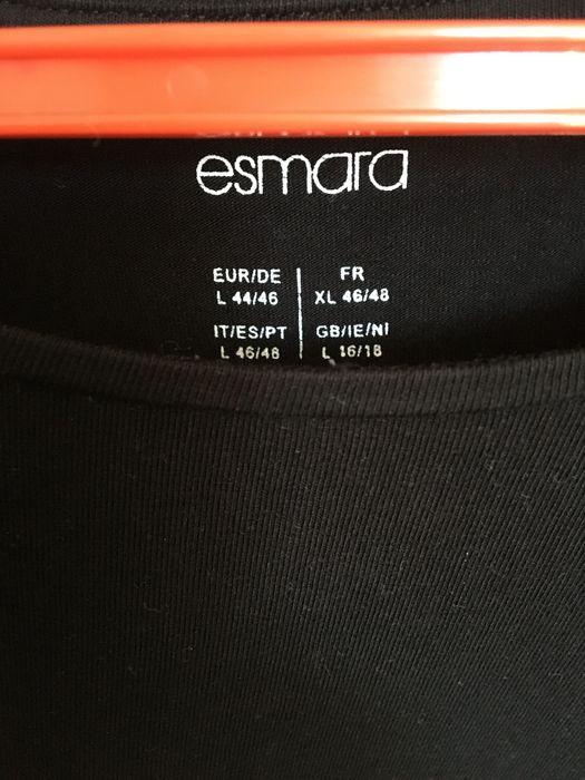 Bluzka ciążowa czarna