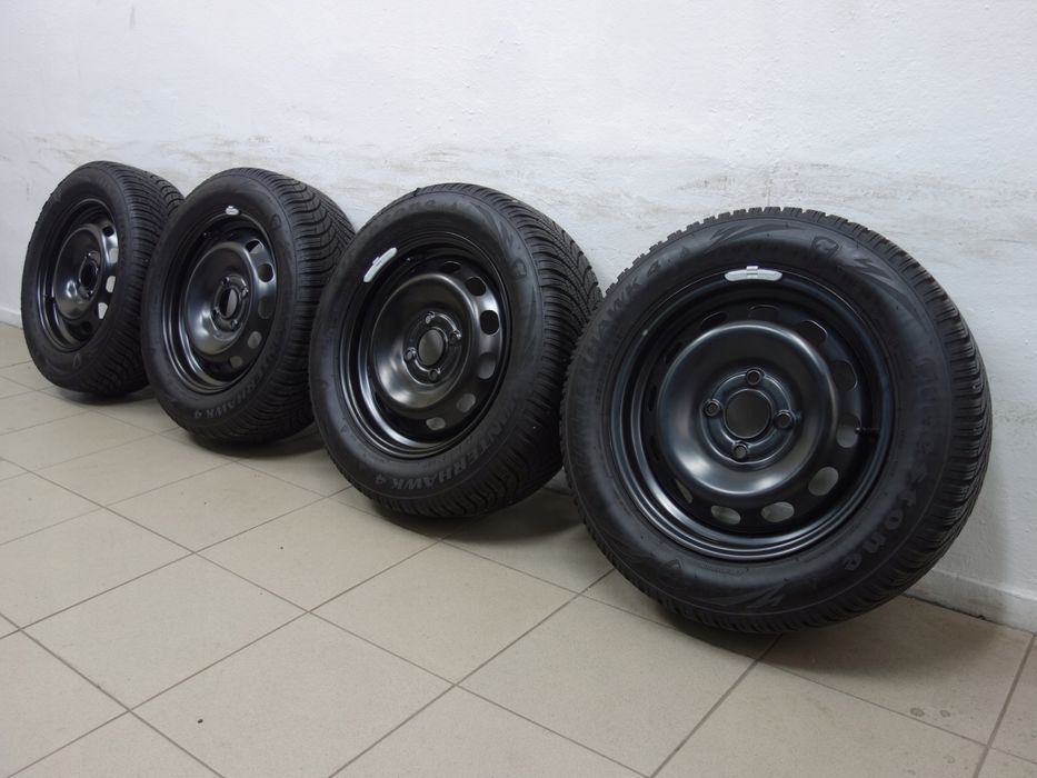 4x108 195/60R15 Koła zimowe Opel Corsa Crossland Firestone jak nowe