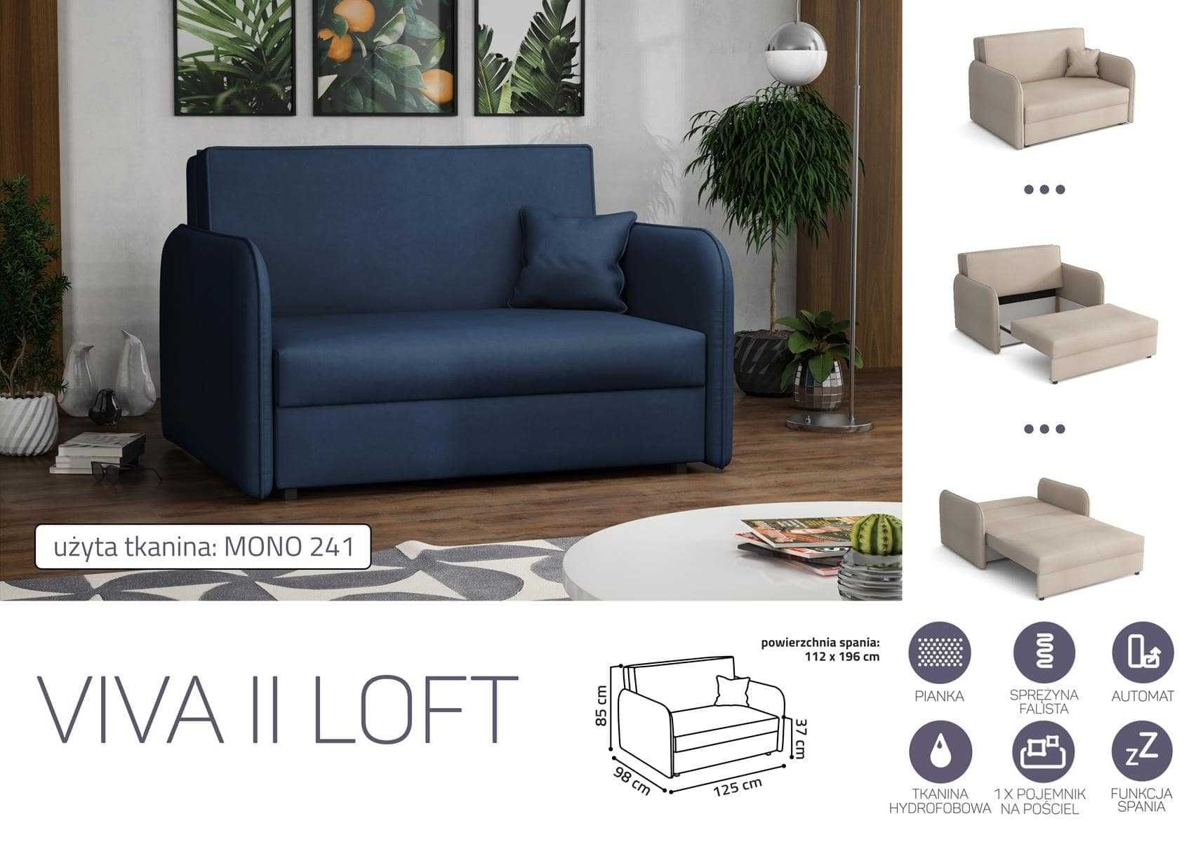 Viva 2 loft Darmowa dostawa Sofa/Kanapa