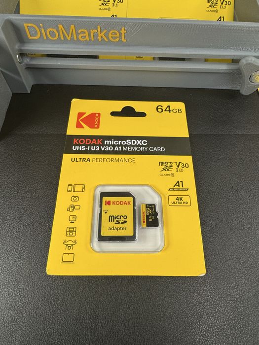 Карта пам'яті Kodak micro SD 64 128Гб з адаптером