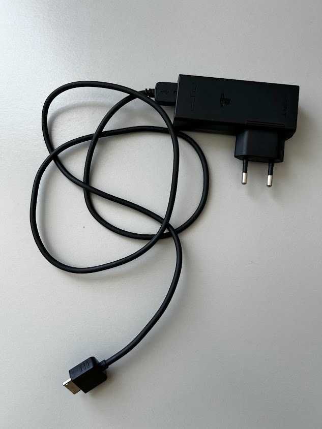 Carregador original Sony PSP-N104, 100-240v, 50/60Hz, 0.2A