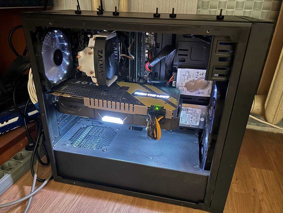 Ігровий ПК I7 6700K\ZOTAC GTX 1080 8GB\16RAM\128SSD+1TB HDD