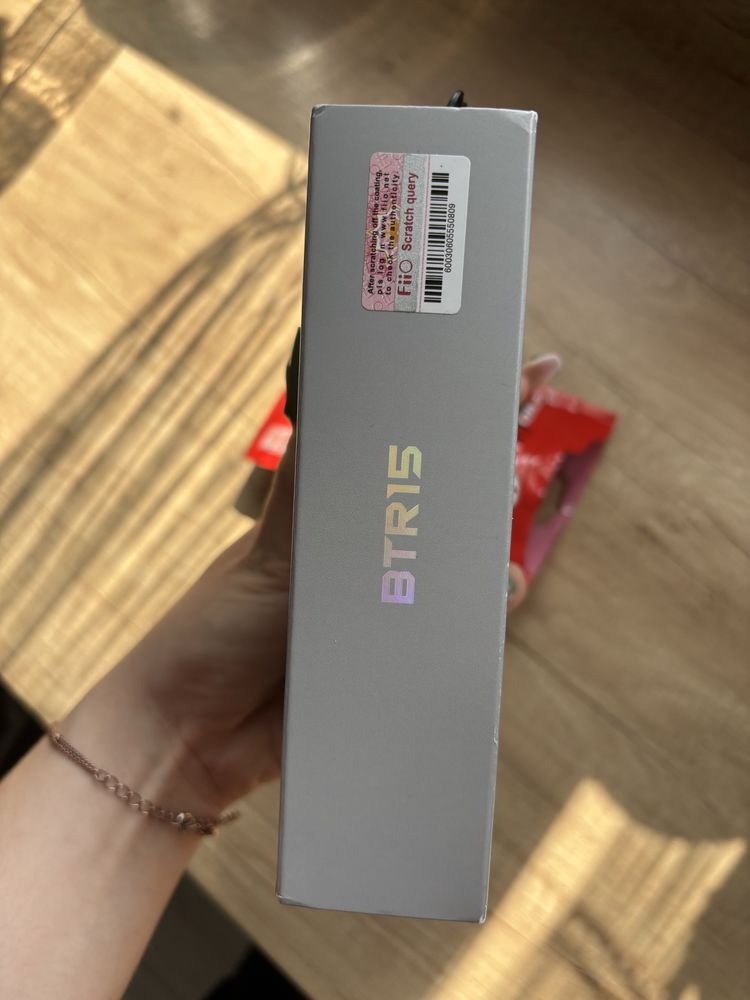 Fiio BTR15 Wzmacniacz słuchawkowy bluetooth DAC USB + kabel i case