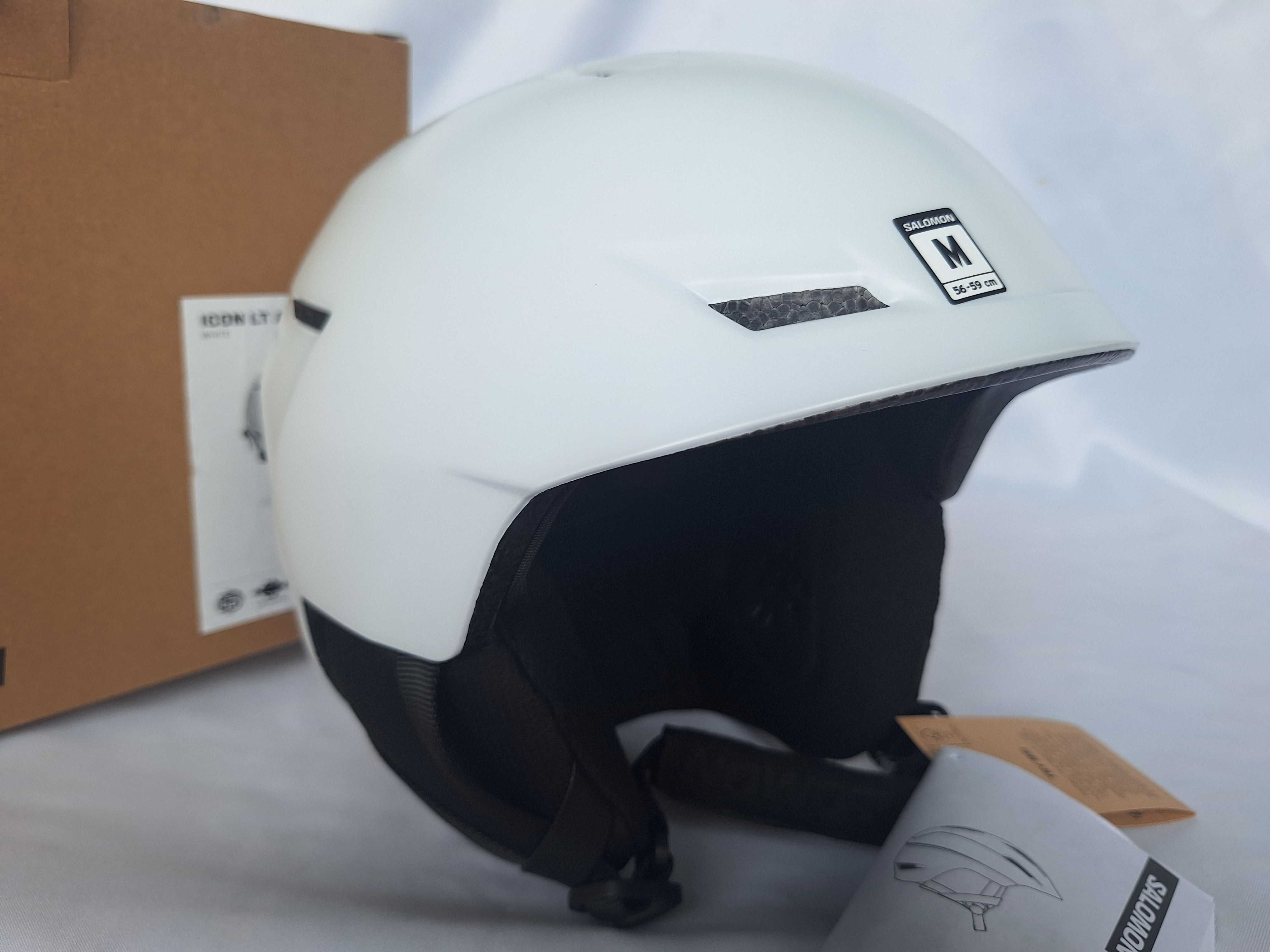Kask narciarski Salomon Icon LT Access White M 56-59cm
