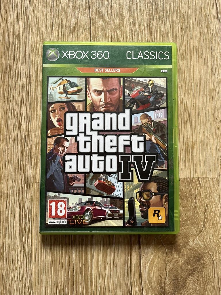 XBOX 360 Grand Theft Auto 4