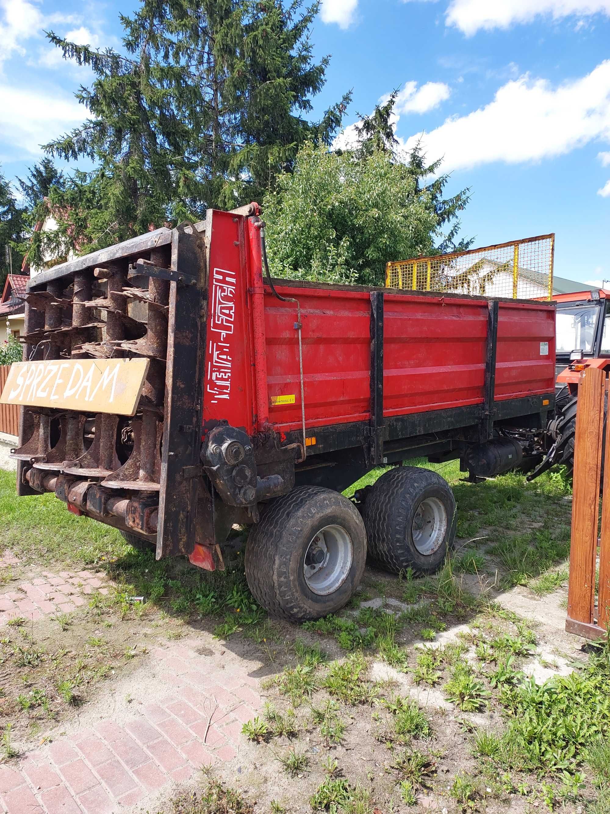 Sprzedam rozrzutnik obornika 6t