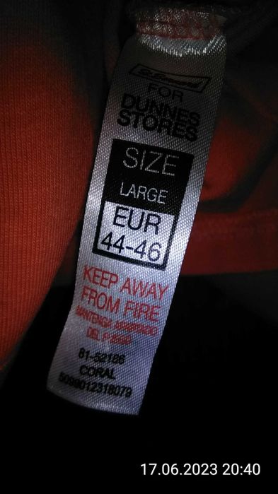Dunnes Stores Różowa bluzka bez rękawów 42/44